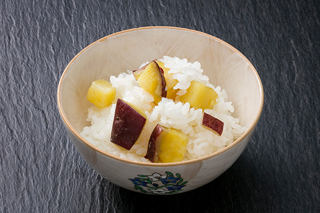 Karaimo Gohan(Sweet Potato Rice) 