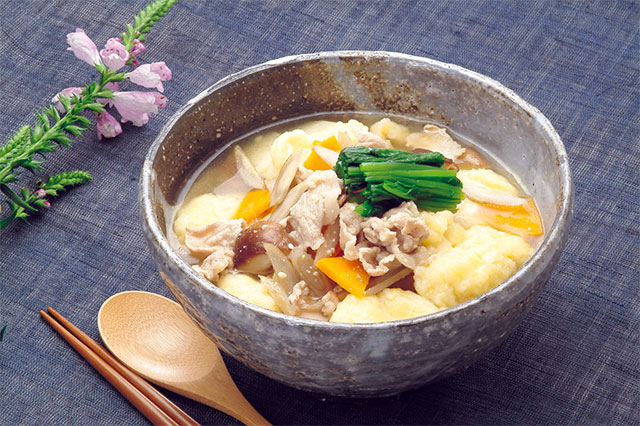 Batto Jiru/Dango Jiru/Suiton (Soup with Dumpling)