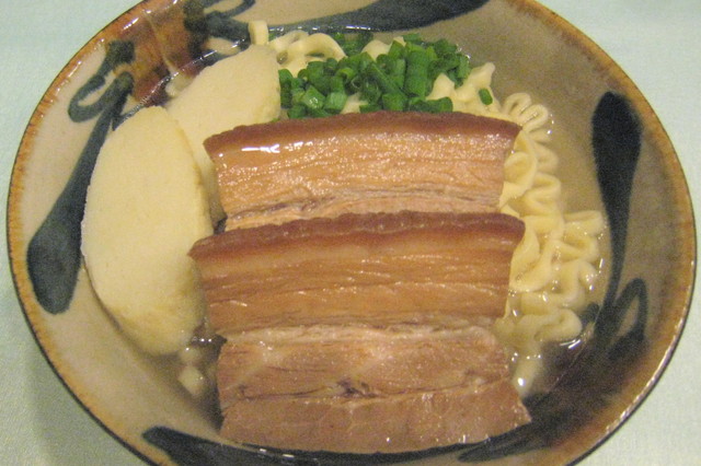 Okinawa Soba (Noodle from Okinawa Prefecture)