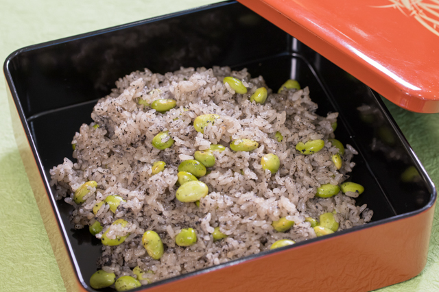 Goma-gohan (Sesami seeds Rice)