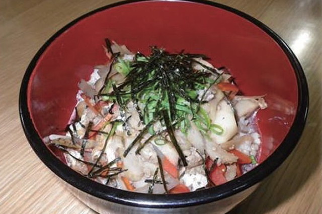 Funameshi (Rice in crucian carp soup)