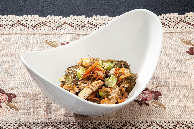 Uchimame to Kiri-kombu no Nimono (=The simmered kidney beans and kombu)