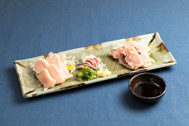 Torisashi (Chicken Sashimi)
