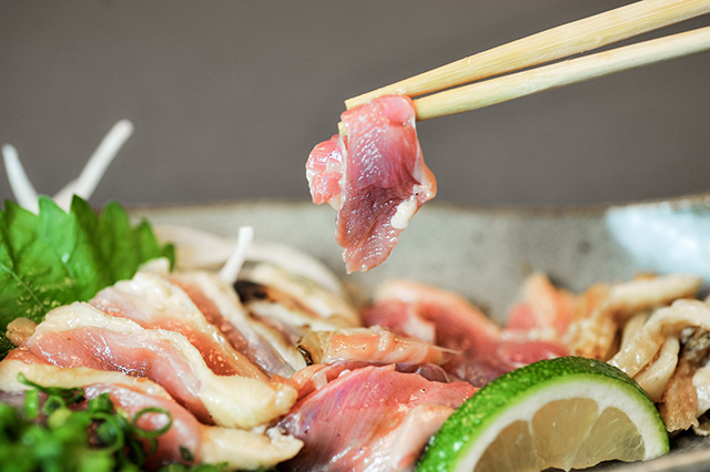 Torisashi (Chicken Sashimi)