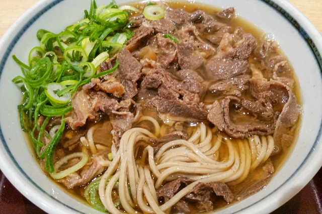 Baniku Soba (Buckwheat Noodles with Horsemeat)