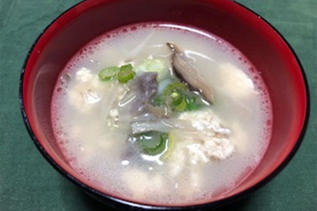 Tsubo-jiru (tsubo soup)