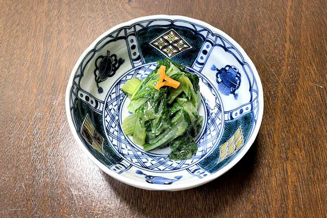 Osaka Shirona-no-karashiae (Osaka Napa Cabbage Mustard Pickle)