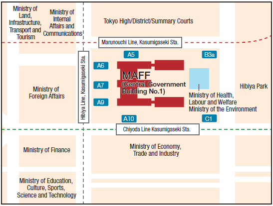 Map to MAFF