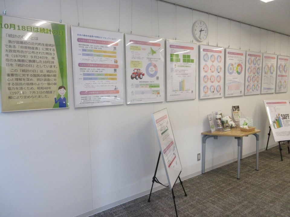 「統計の日」パネル展示
