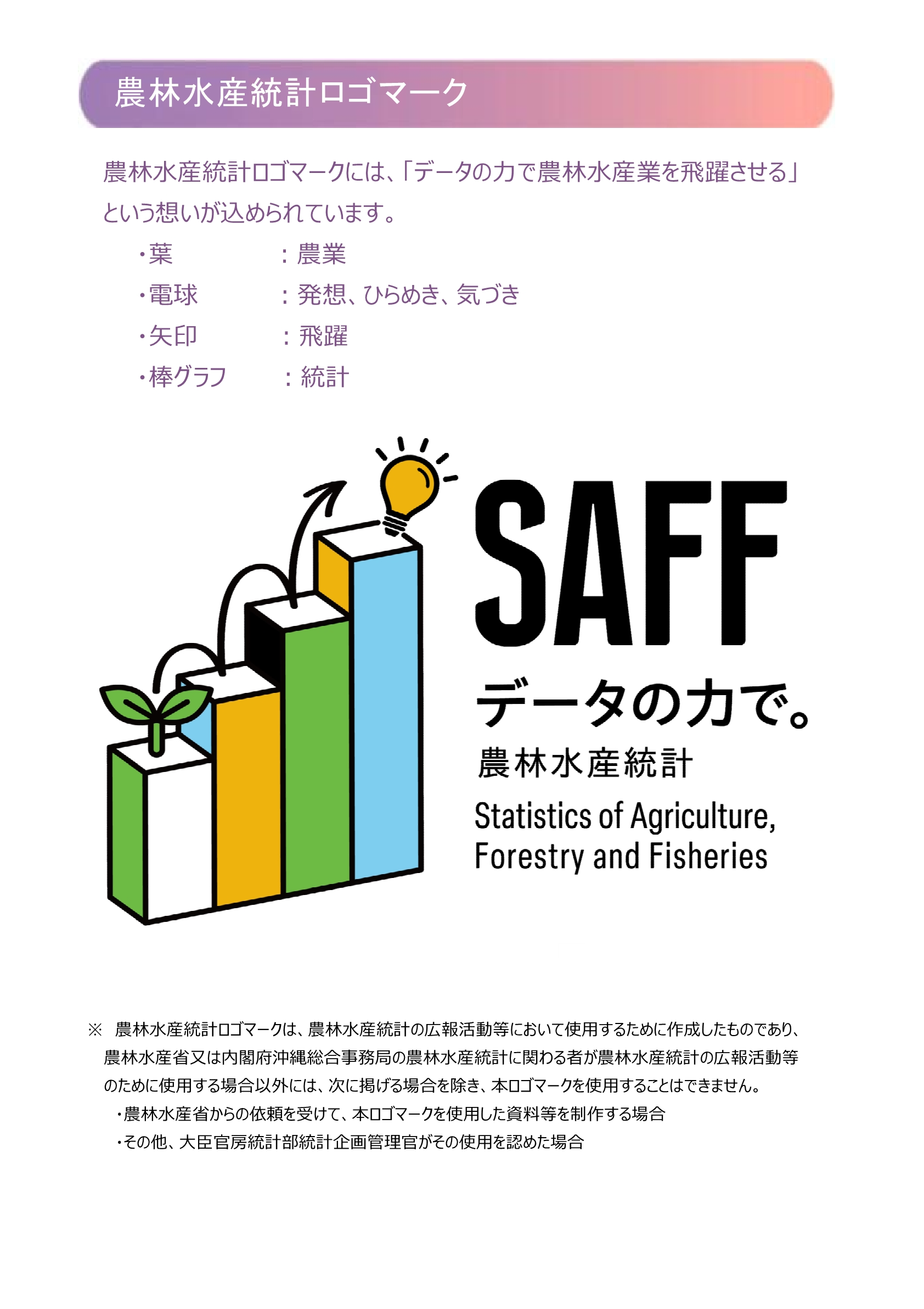 農林水産統計ロゴマーク