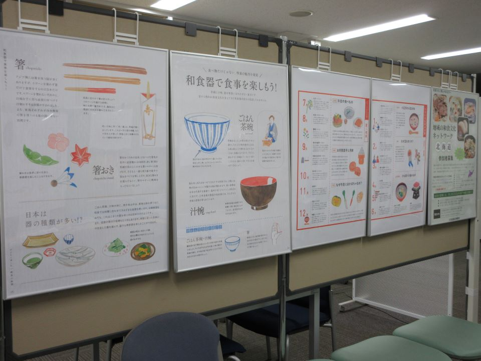 和食器の紹介、年中行事と和食