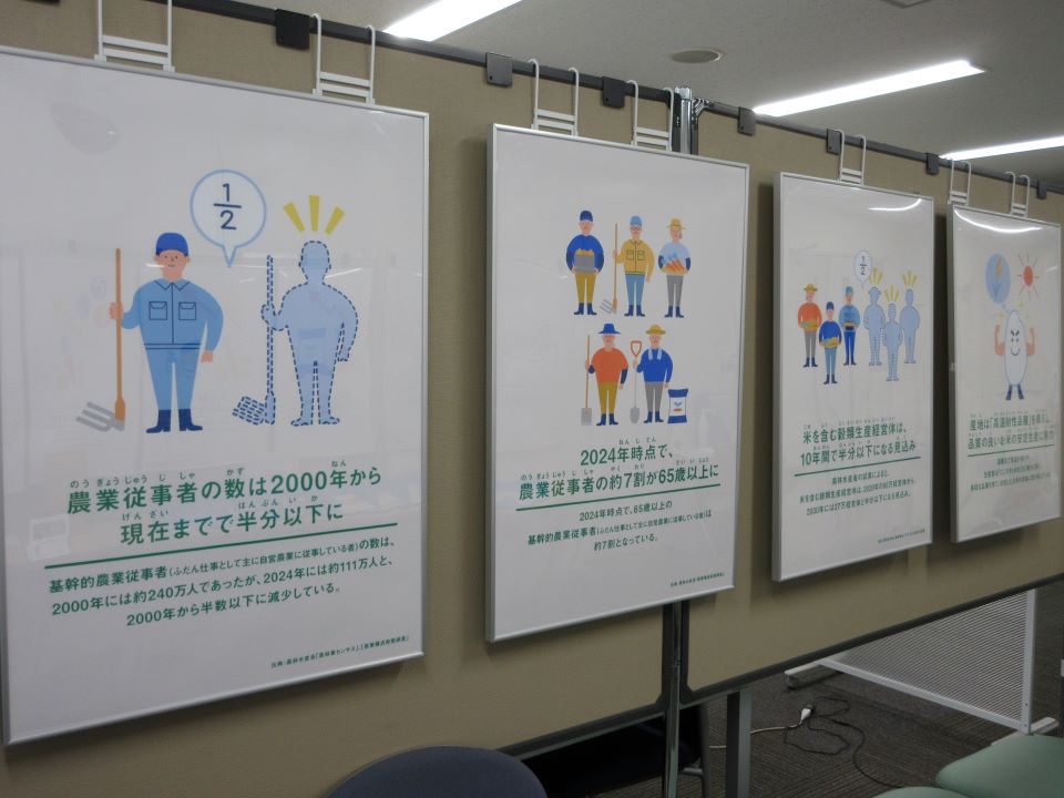 野菜や米の現状