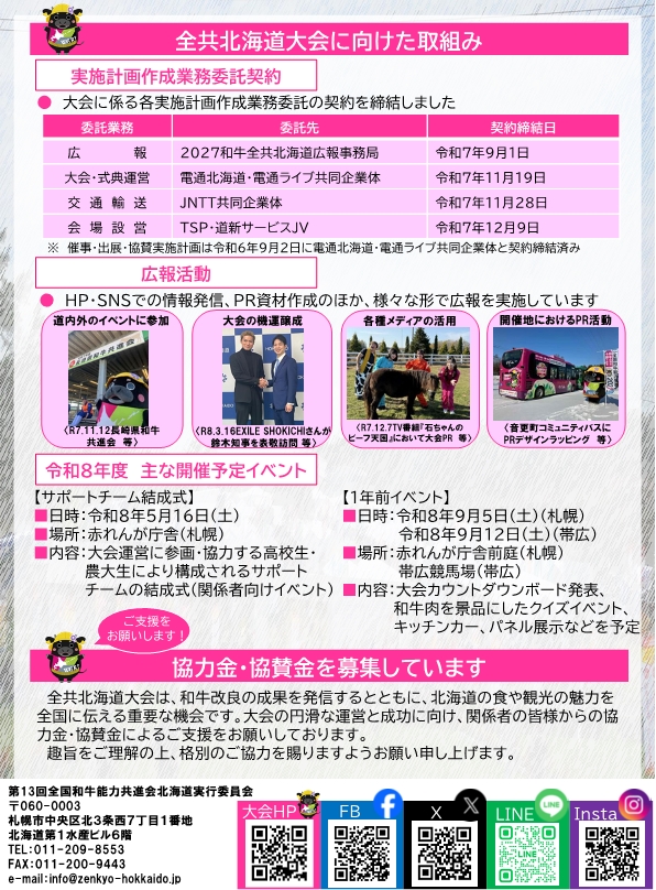 全共だより VOL.06 裏面