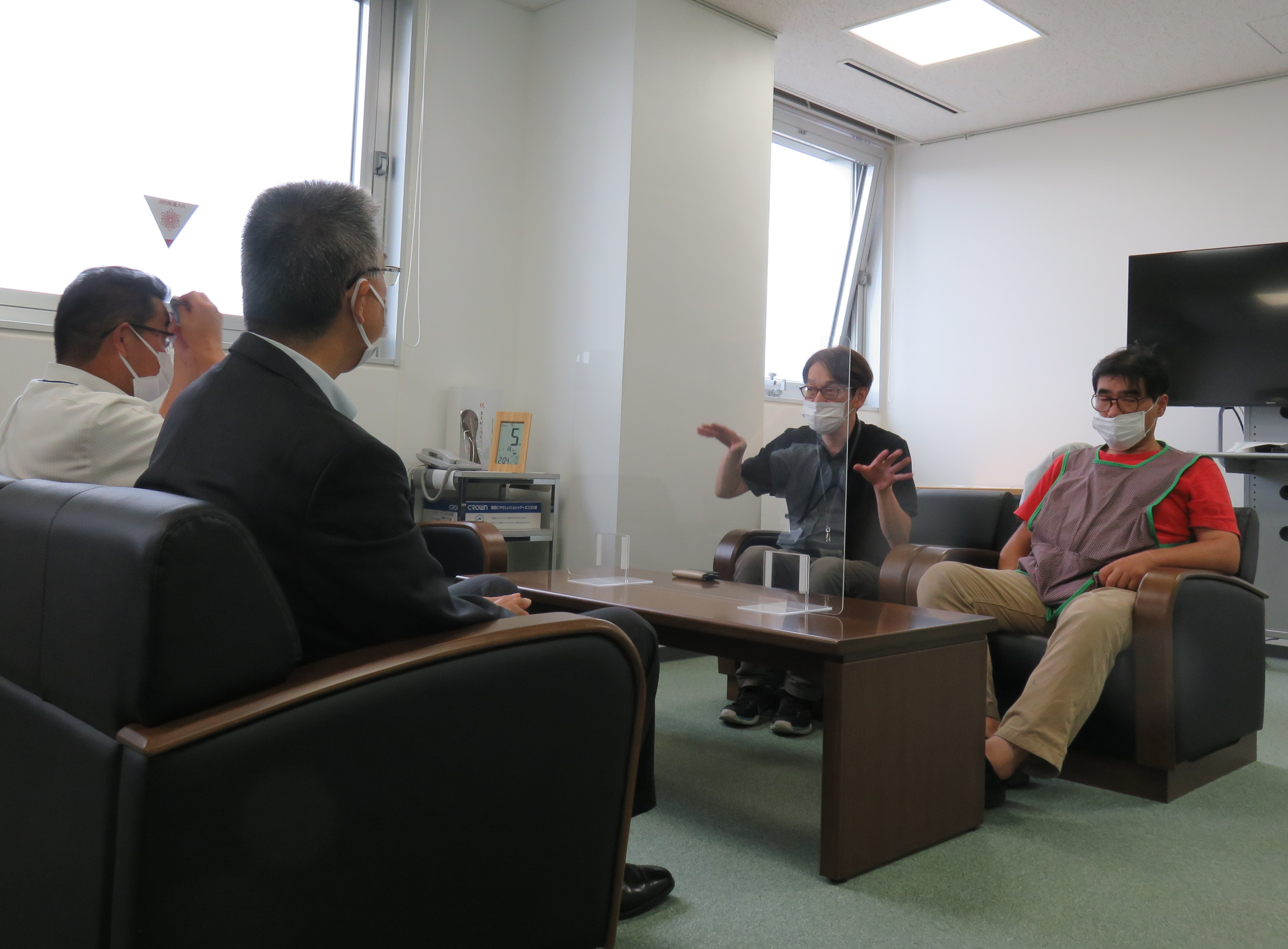 【NPO法人ピーシーズ(フードバンク旭川)との意見交換】