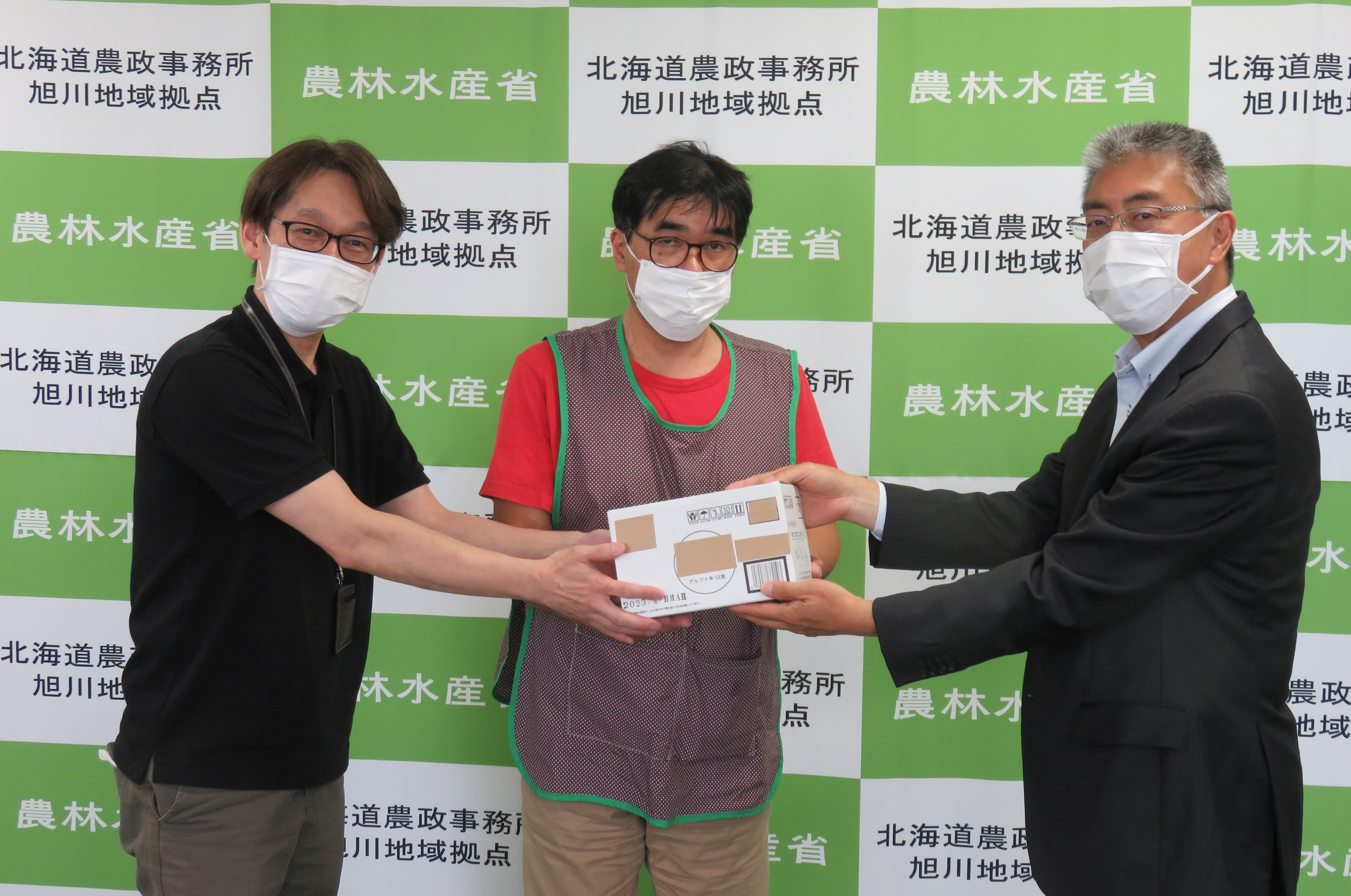 【NPO法人ピーシーズ(フードバンク旭川)への提供】