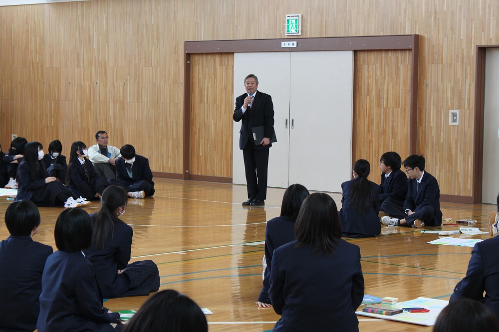 山城校長からの講評