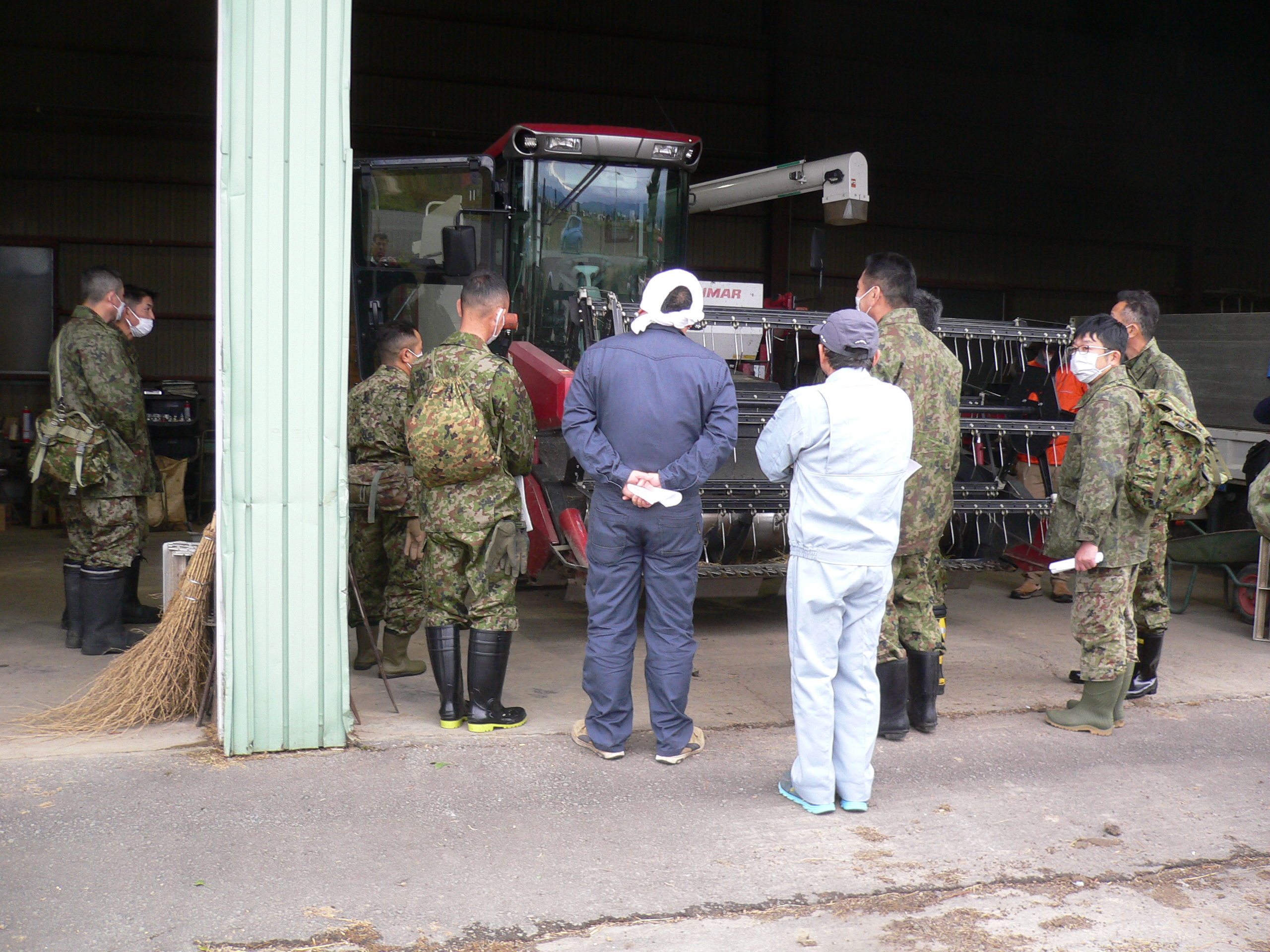 コンバインの説明