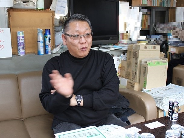 意気込みを語る加藤社長