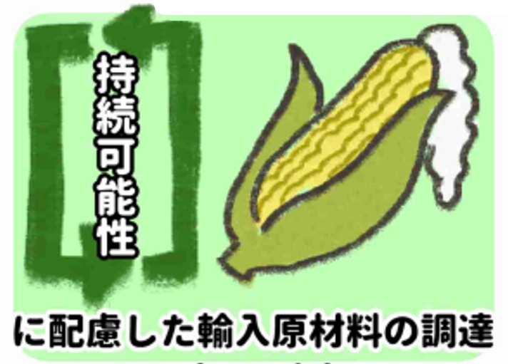 持続可能性に配慮した輸入原材料の調達