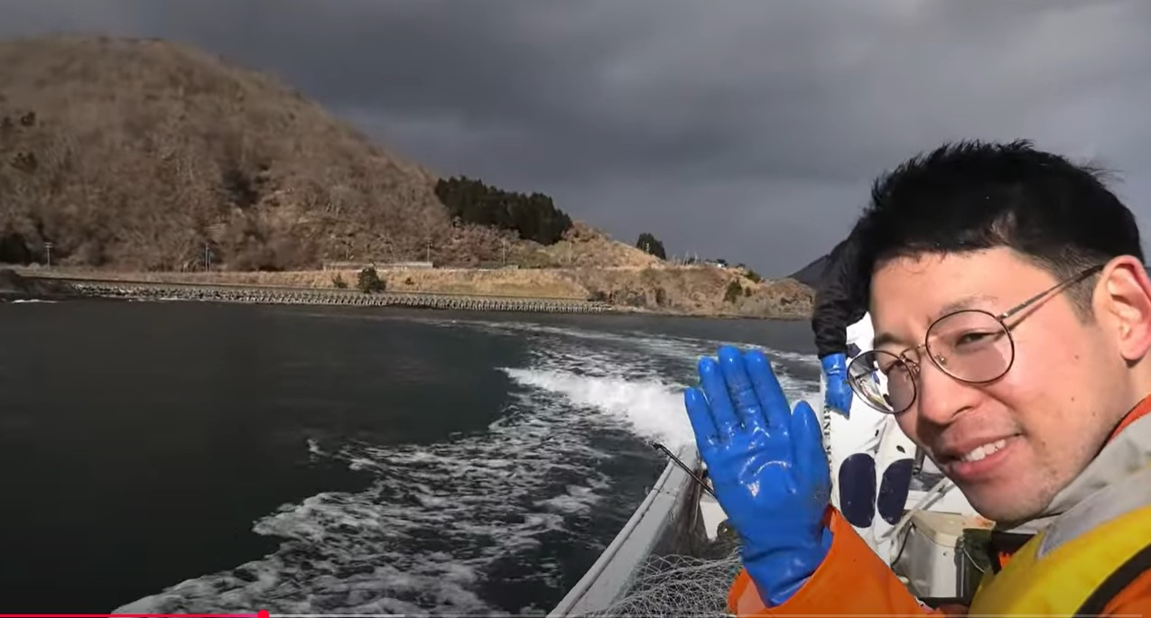 漁に出発