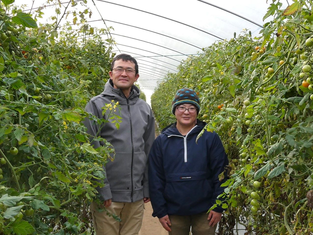 本多友拓さん（左）と本多知美さん（右）