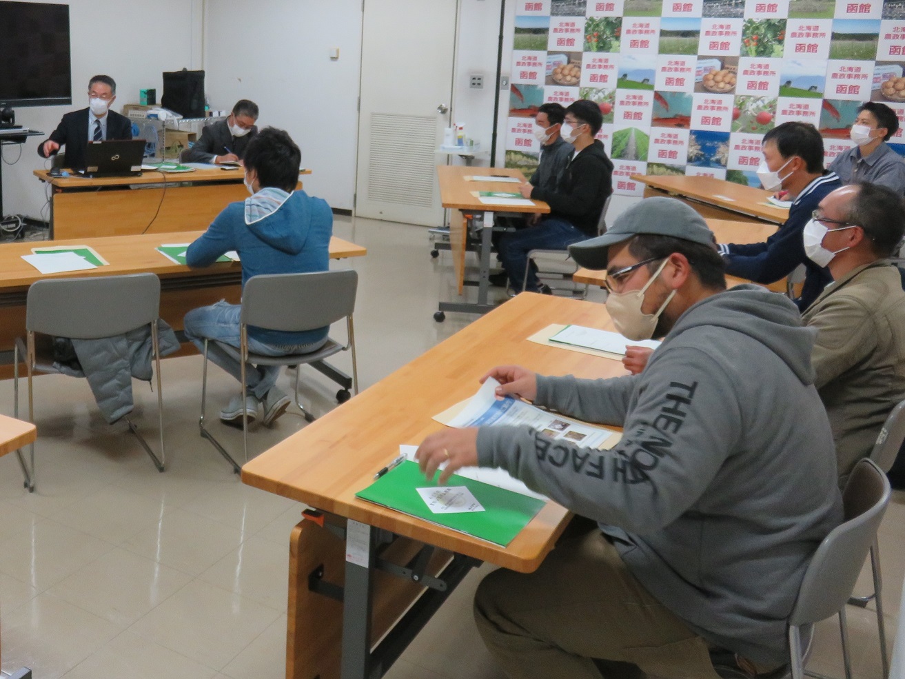 森地区青年部との意見交換