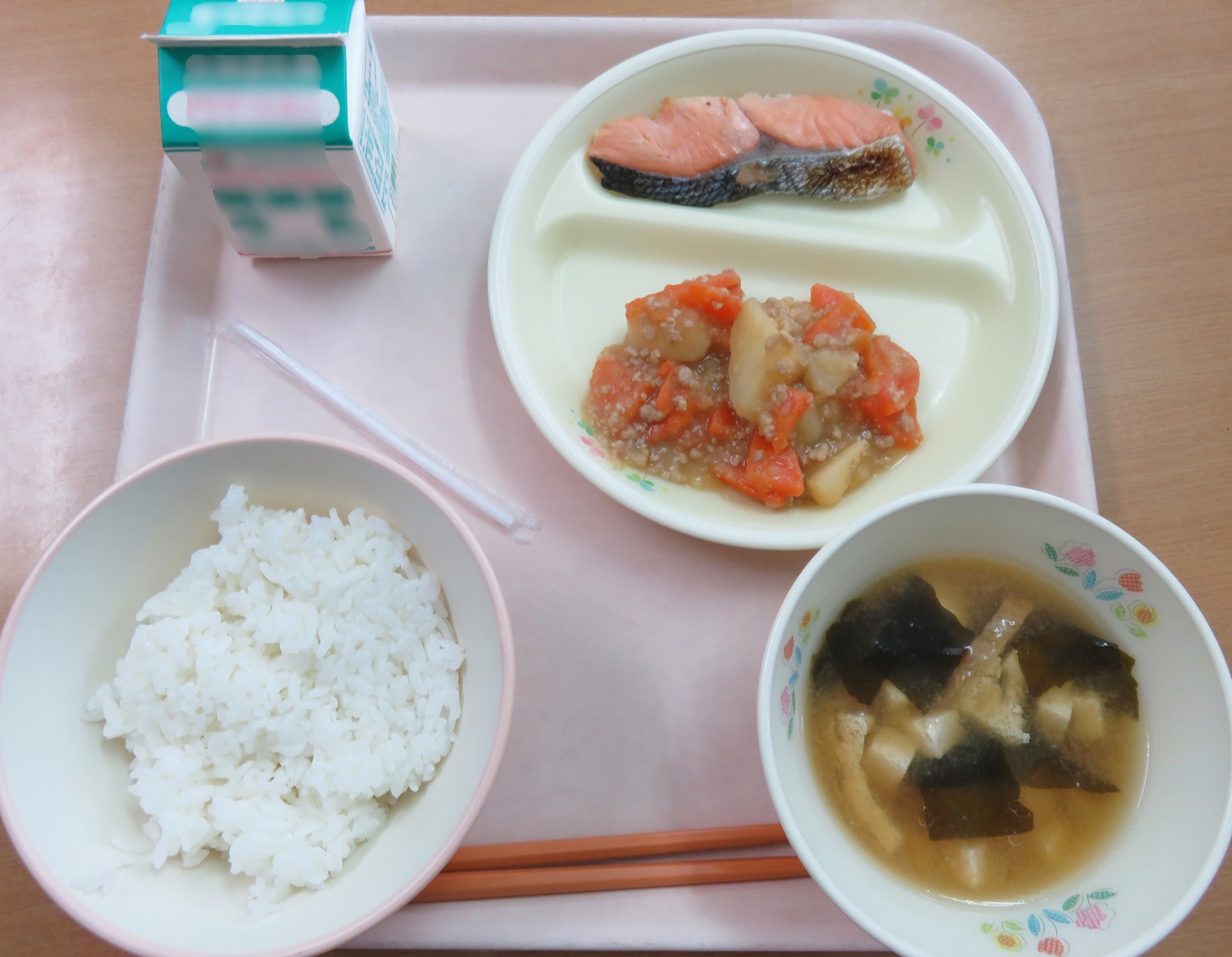 当日の給食