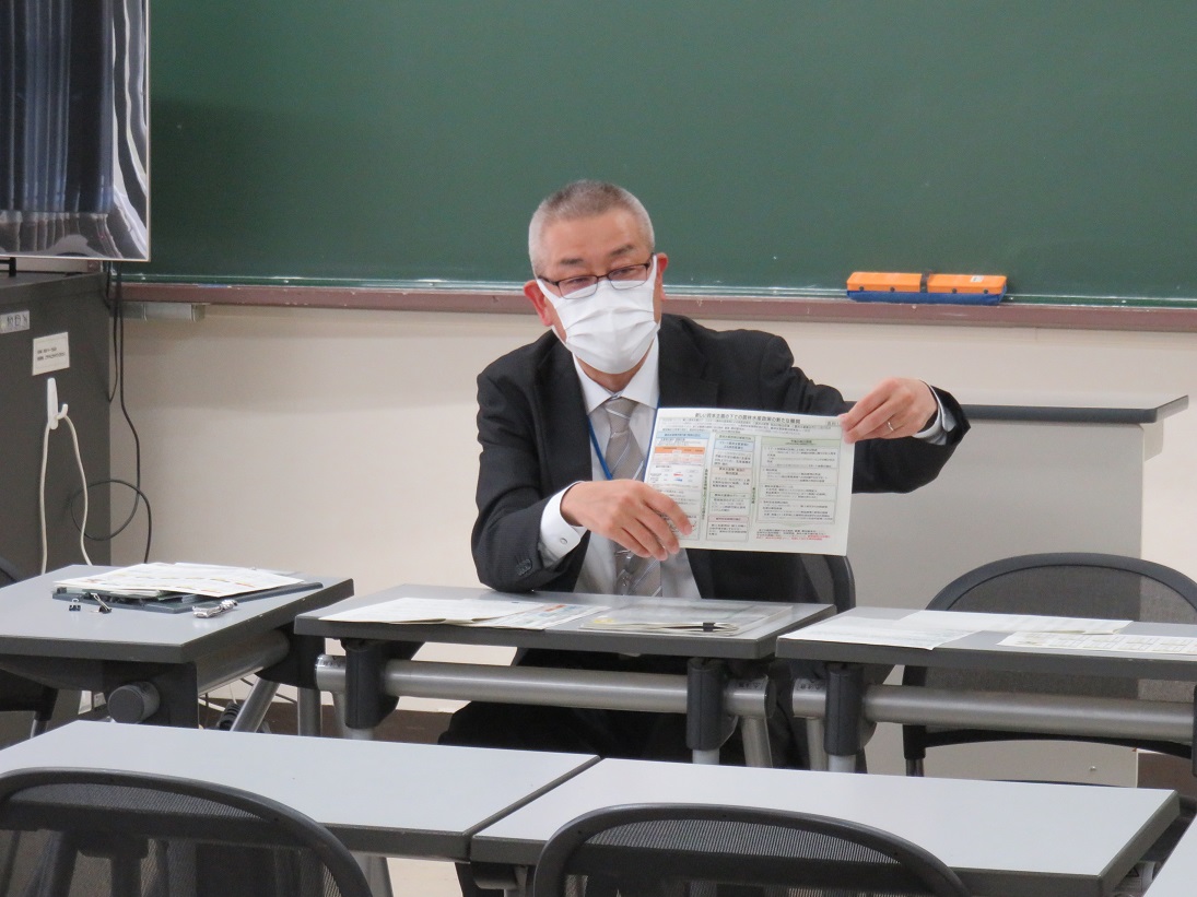 函館地域拠点職員からの説明