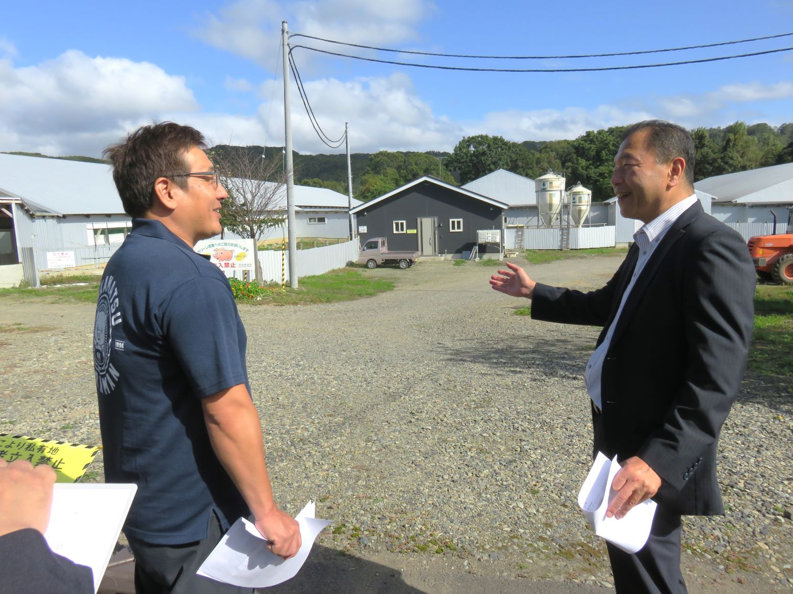 有限会社高橋畜産の養豚場の説明