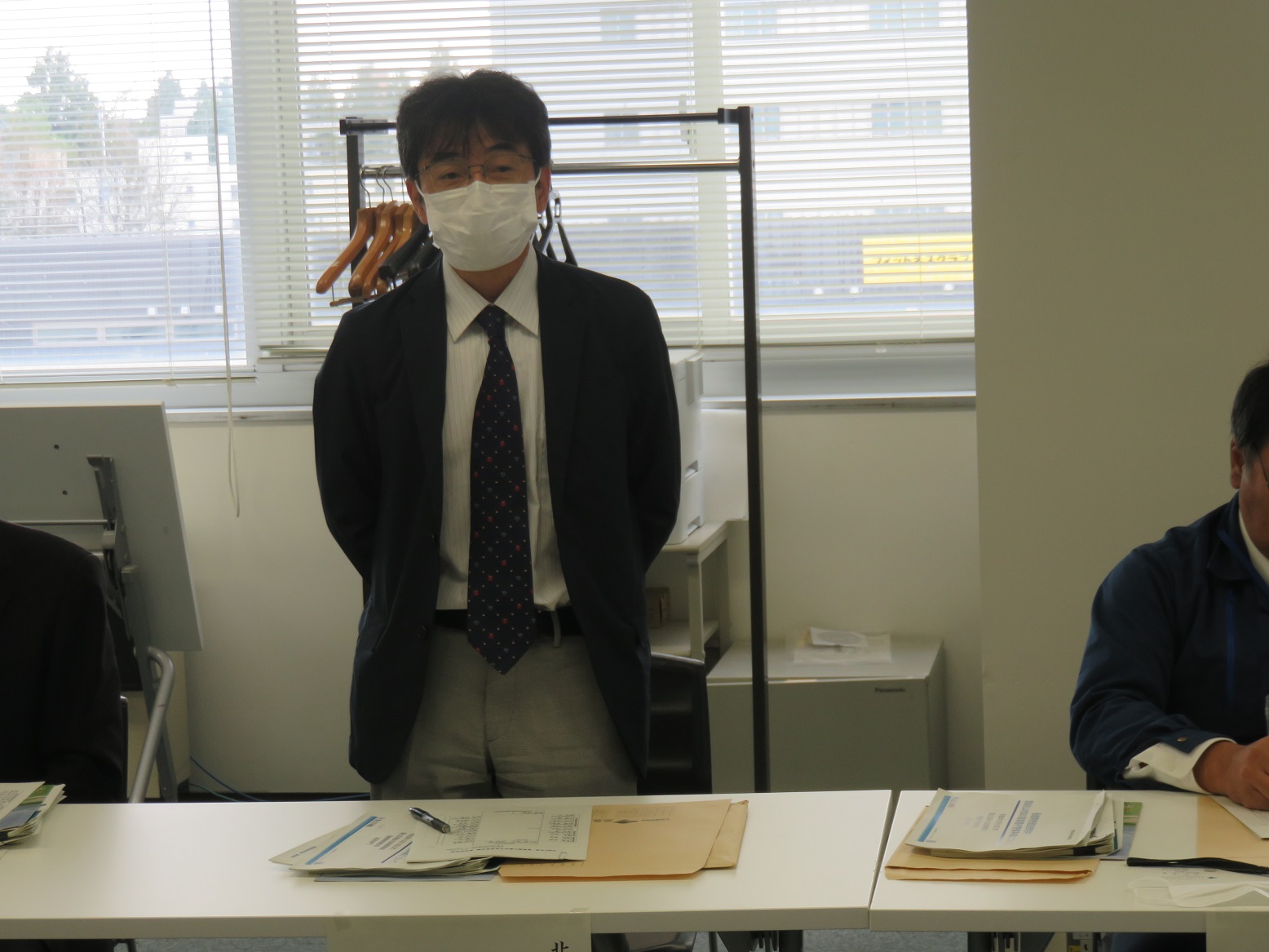 閉会の挨拶をする池田地方参事官