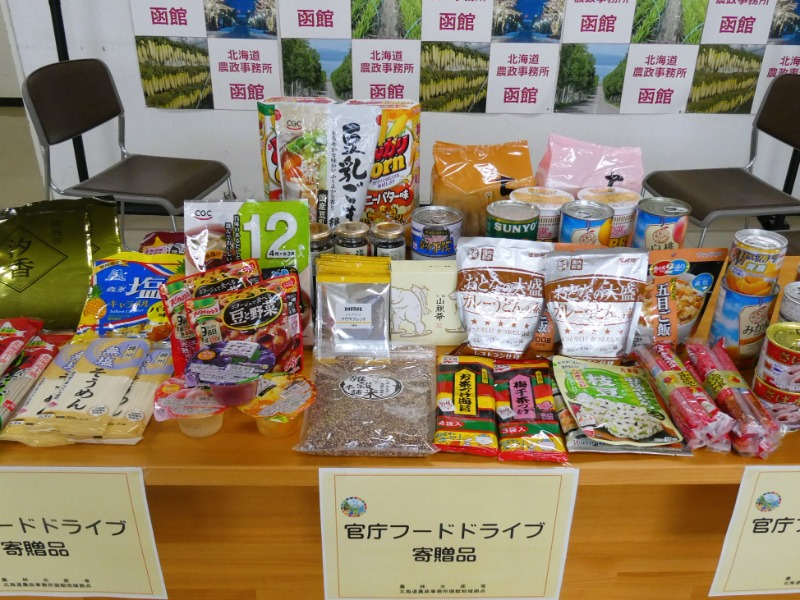 寄贈した食品