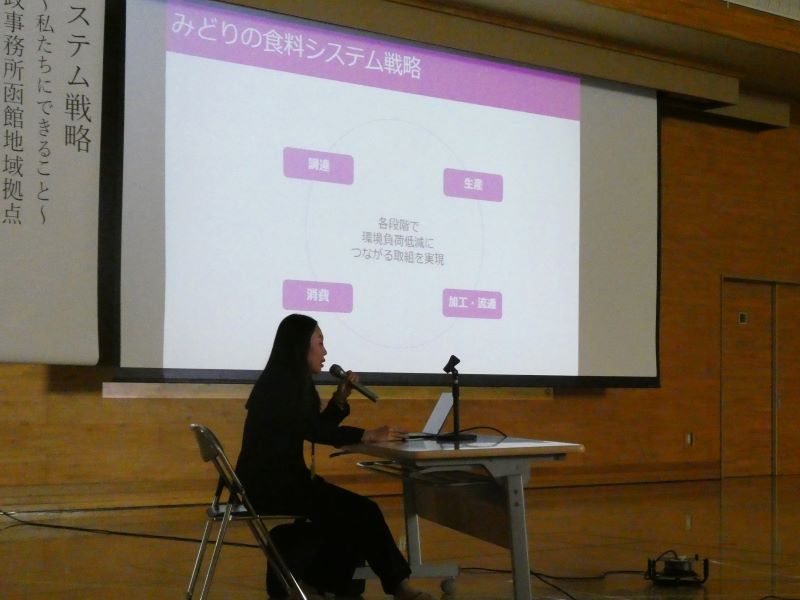 職員による説明