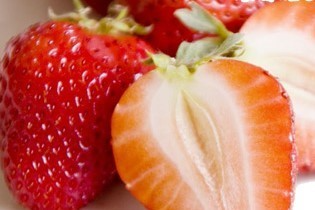 収穫したいちご