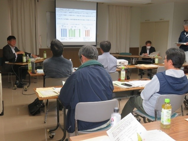 十勝東部地区農業士会と意見交換を行いました。