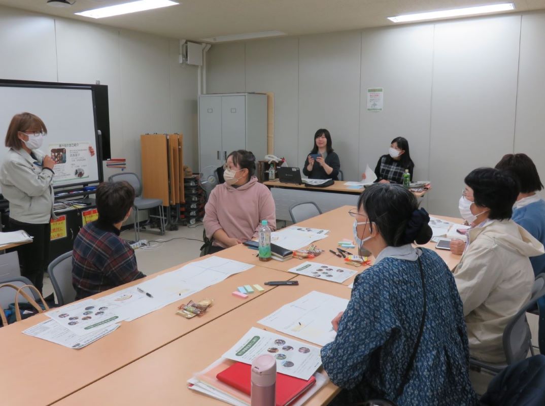 ワークショップ説明の様子