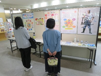 図書館会場の様子