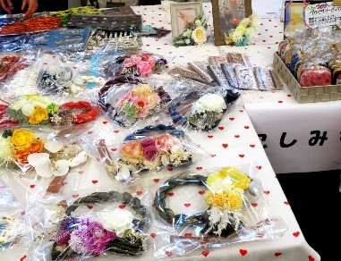 華やかな手作り作品