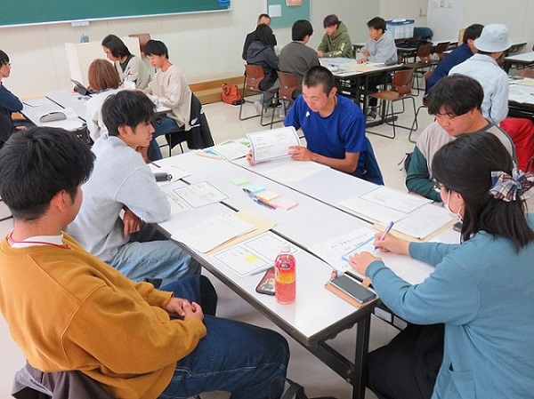 グループワークの様子①
