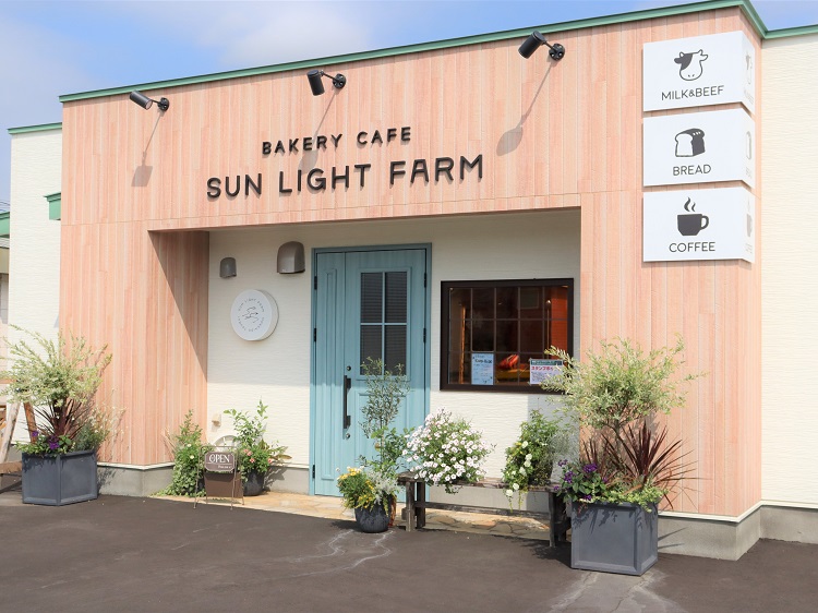 カフェの外観