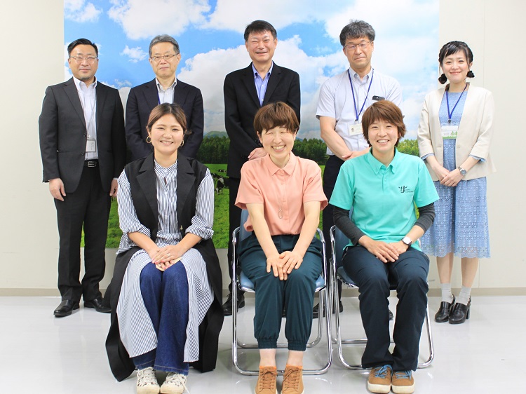 女性農業者グループと意見交換