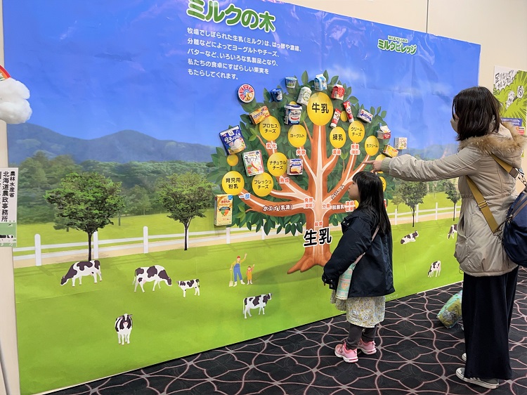 牛乳からうまれる○○展