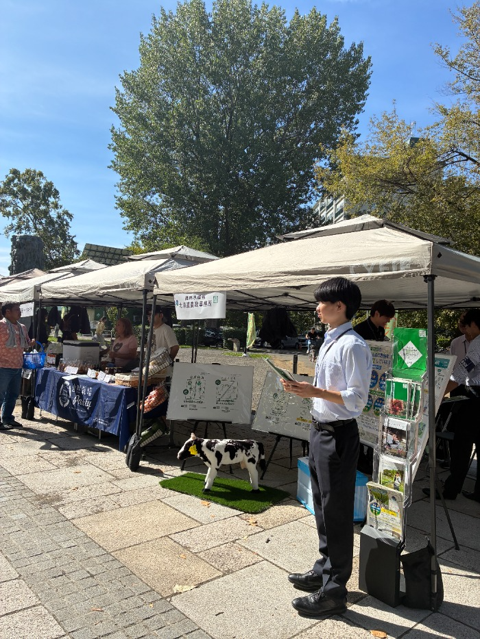 中島公園マルシェの様子