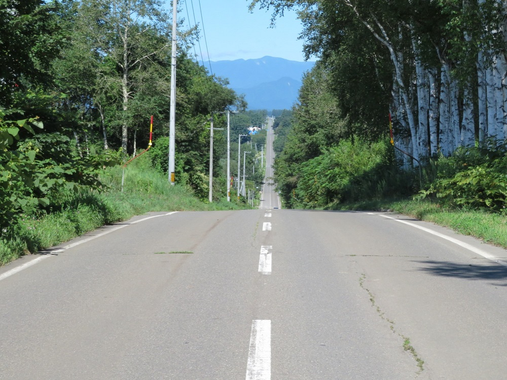 真っ直ぐな道