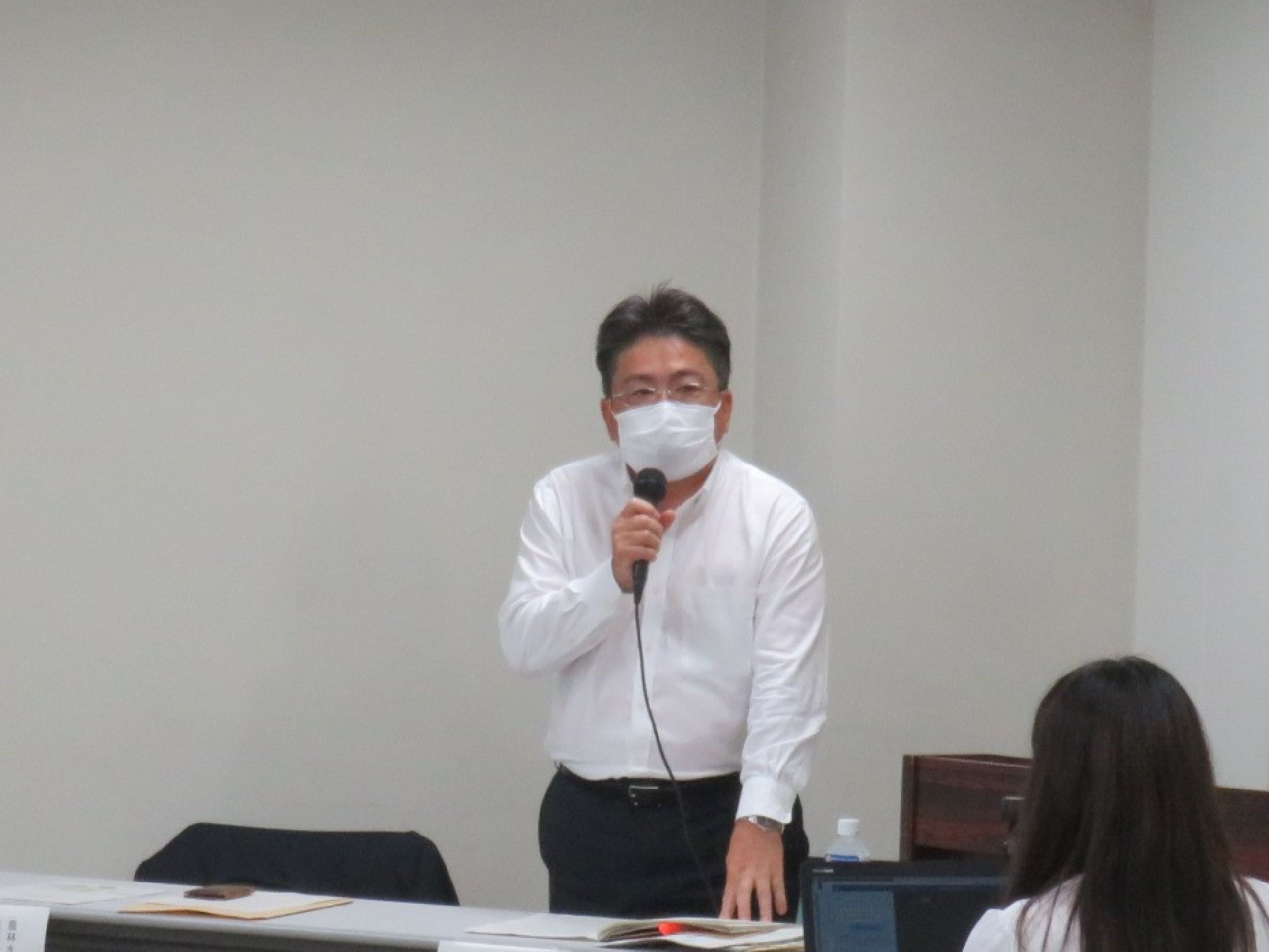 山田地方参事官の挨拶