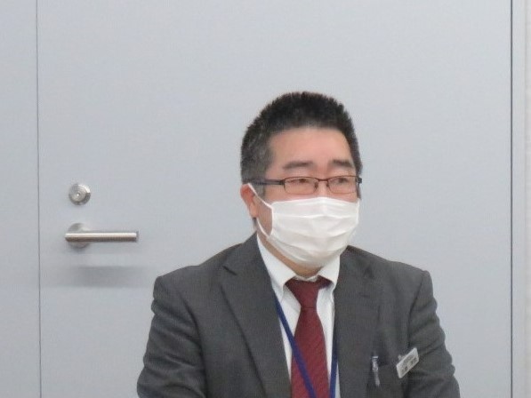 みどりの食料システム戦略を説明する様子