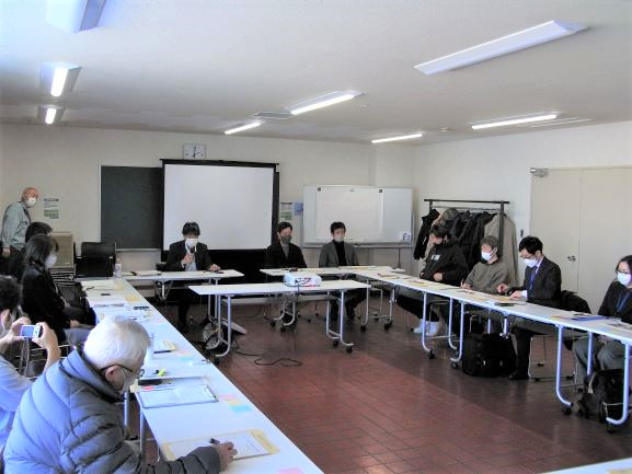 意見交換会場の様子
