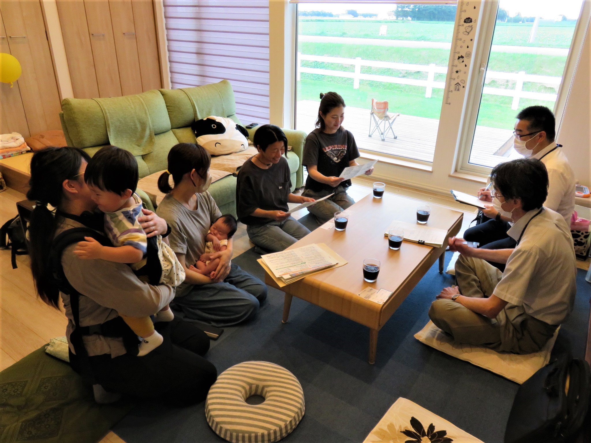 質問と意見交換の様子