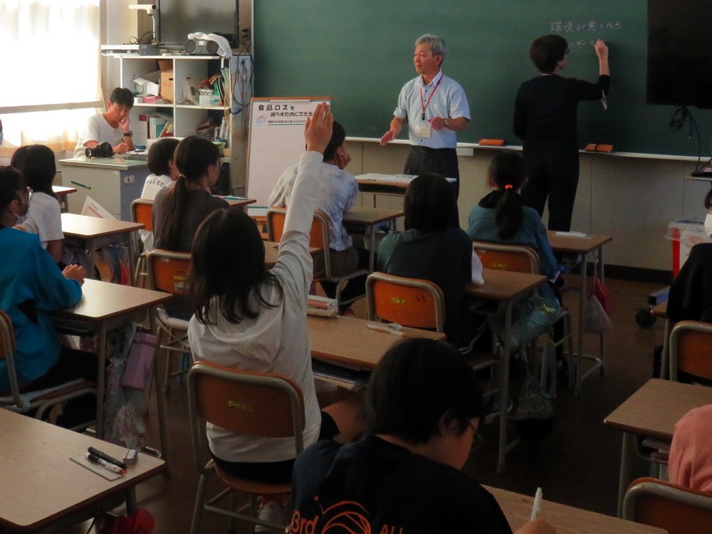 出前授業の様子