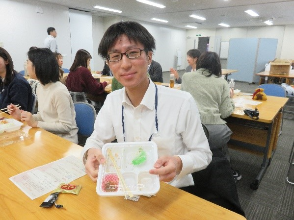 お弁当ごちそうさまでした