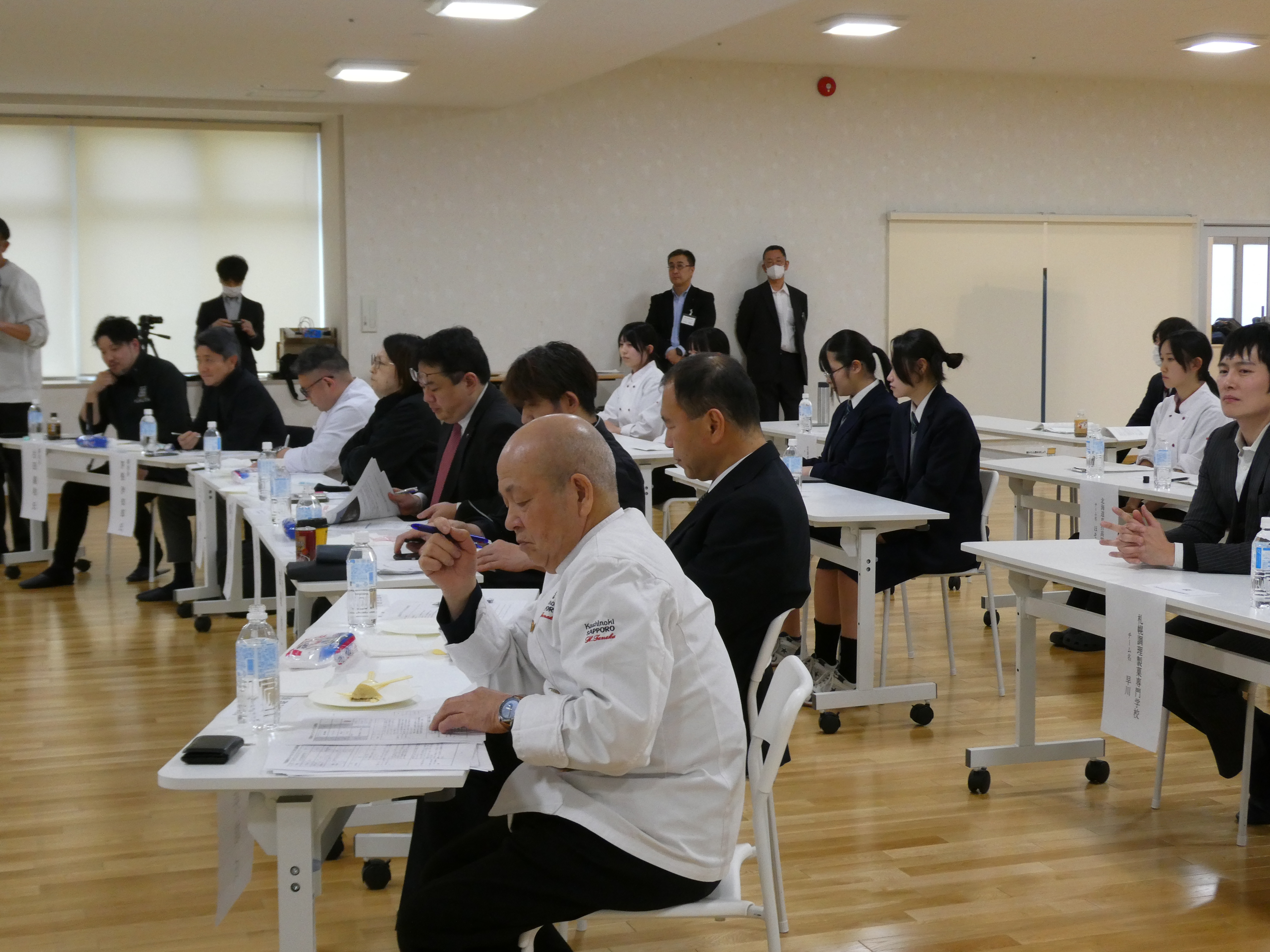 審査会場の様子